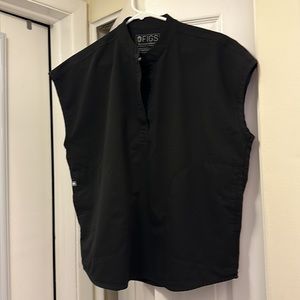 Figs Rafaela top in black